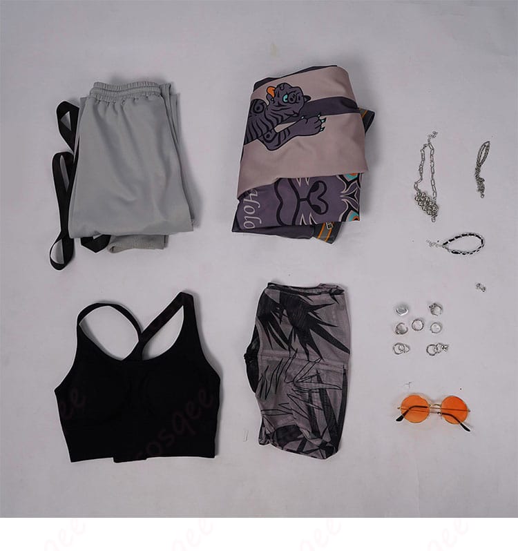 セット内容を展示した画像。商品のセット内容が全て含まれていることを示す画像。