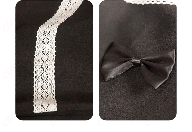 スカート裾の装飾ディテール - コスプレ衣装のスカート裾に施された装飾