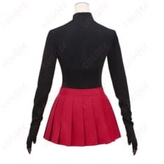 Fate／EXTRA Record 遠坂凛 コスプレ衣装 赤黒コーデで映える学園スタイル XS–XXL - 3枚目の画像（サムネイル）
