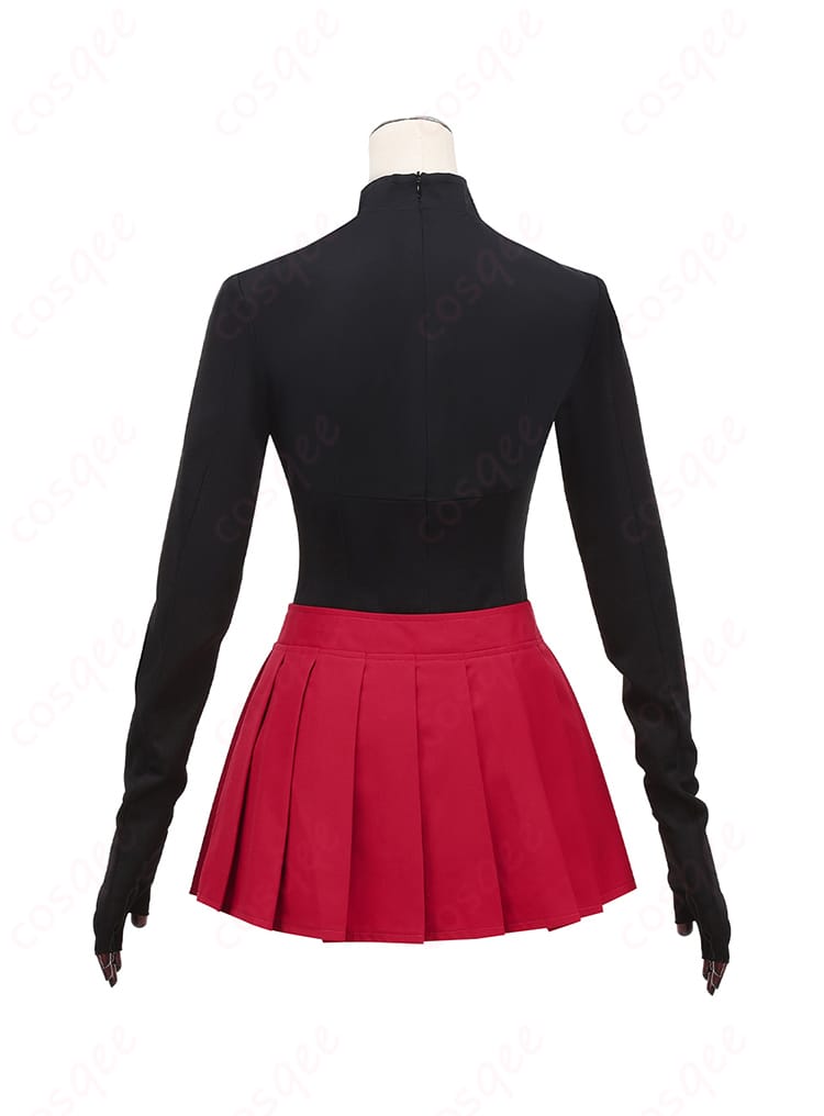 商品背面のコスプレ衣装の画像。遠坂凛のコスプレ衣装の背面デザインを示しています。