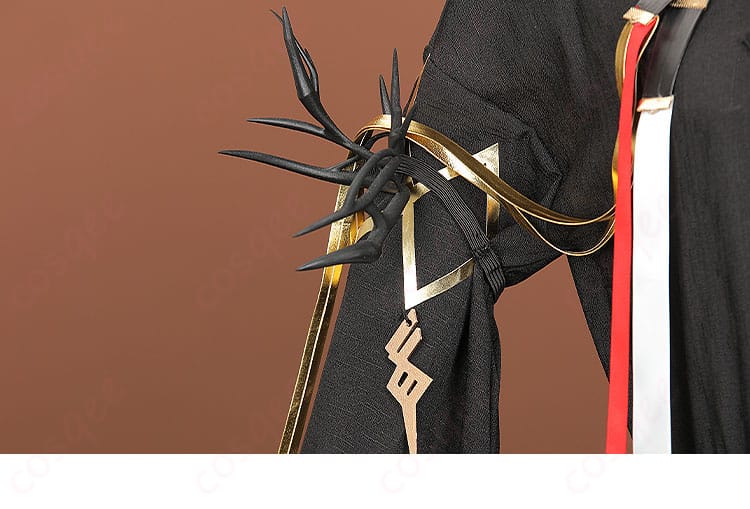 アークナイツ ロゴス コスプレ衣装 肩の袖飾り、キャラクターの特徴を忠実に再現