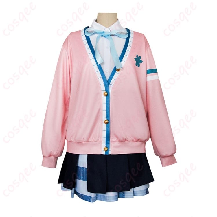 学園アイドルマスター 花海佑芽 初星学園制服コスプレ 清楚可憐で写真映えする着やすさ - 1枚目の画像