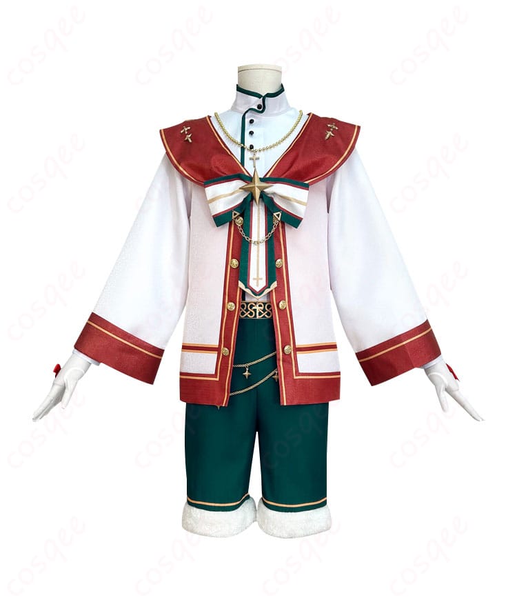 あんさんぶるスターズ! 紫之創 スタフェス衣装 コスプレ衣装の正面図。細部まで忠実に再現された衣装デザインをご覧ください。