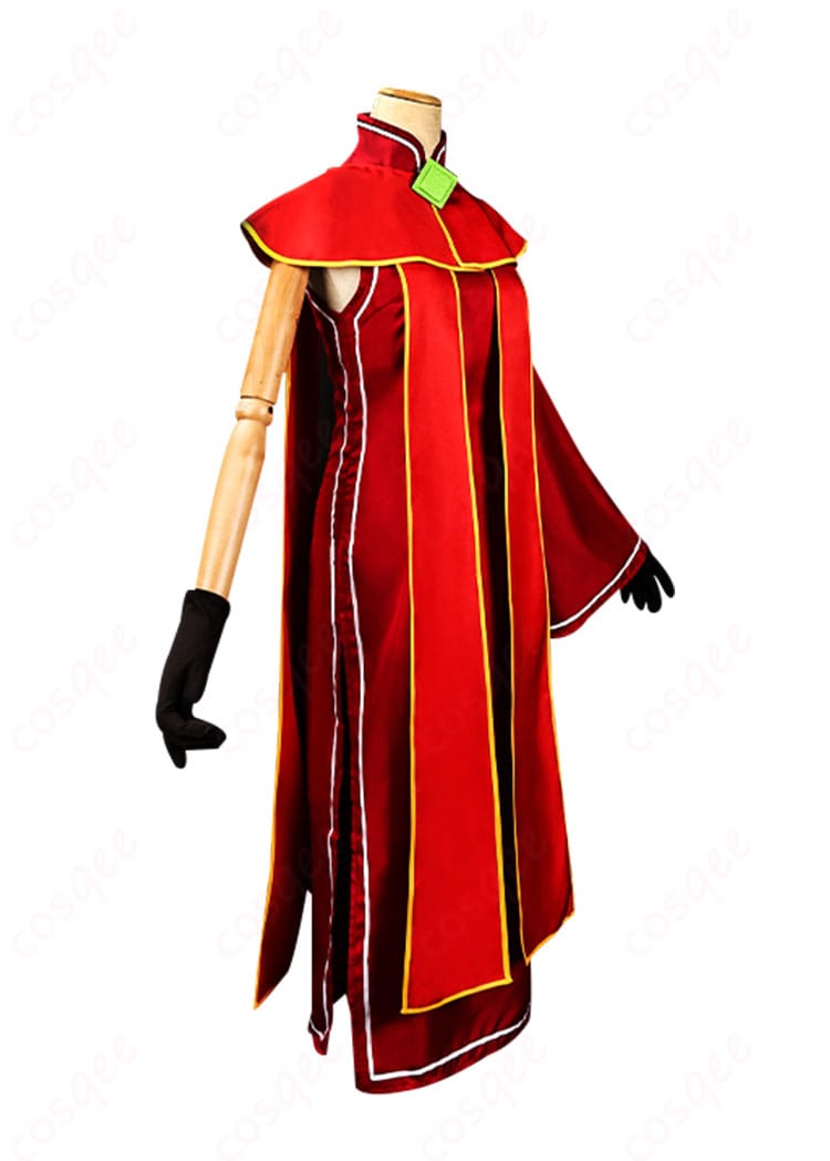 黒ツチコスプレ衣装の右側からのビュー、デザインのディテール