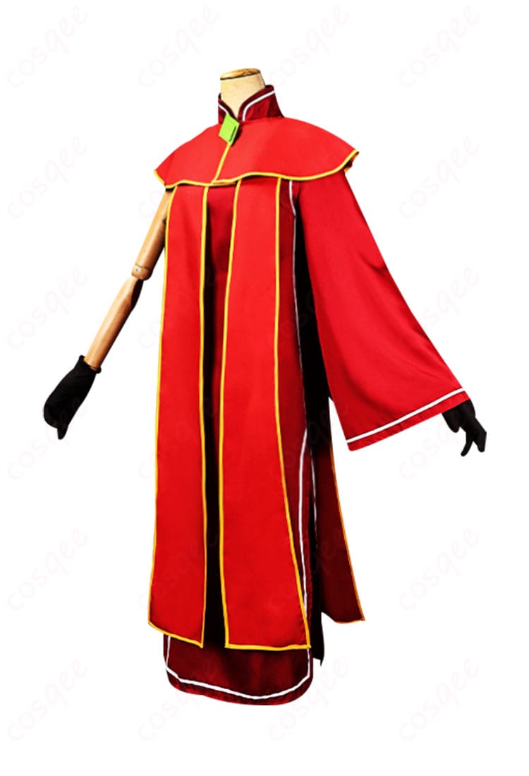 黒ツチコスプレ衣装の左側からのビュー、装飾のディテール