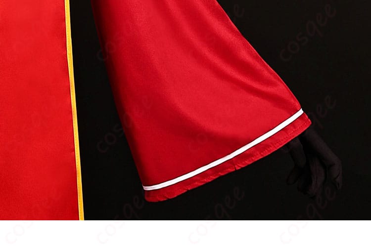 黒ツチコスプレ衣装の袖口デザイン、細やかな装飾