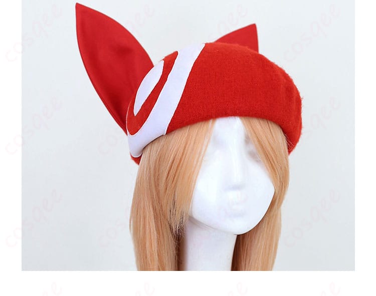 ハルカ コスプレ衣装 帽子のディテール、エメラルド版