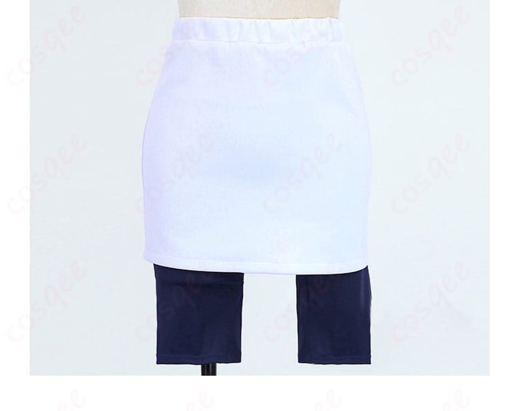 ハルカ コスプレ衣装 スカートの装飾ディテール、エメラルド版コスプレ