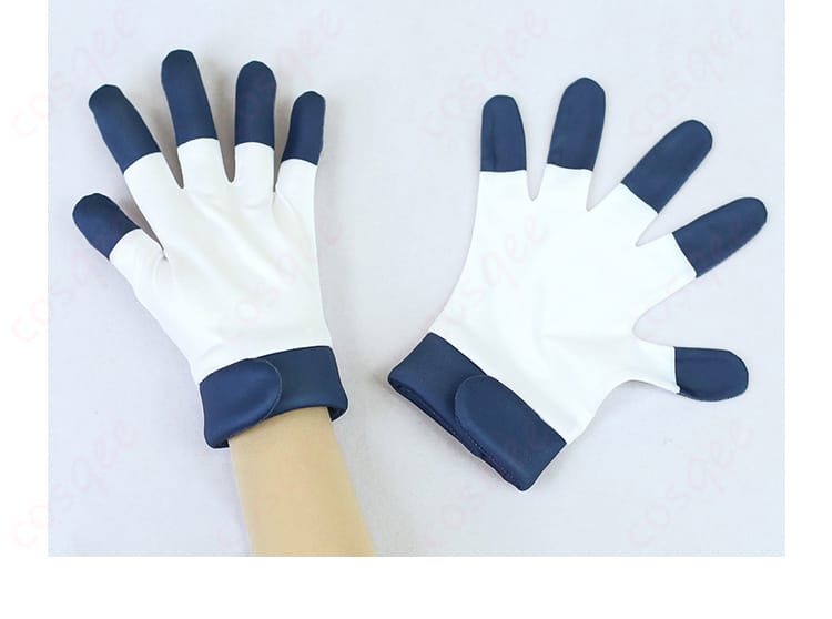 ハルカ コスプレ衣装 手袋のディテール、エメラルド版