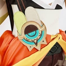 原神 カチーナ ナタ地域テーマ コスプレ衣装 鮮烈カラーで写真映えし動きやすい一着 - 2枚目の画像（サムネイル）