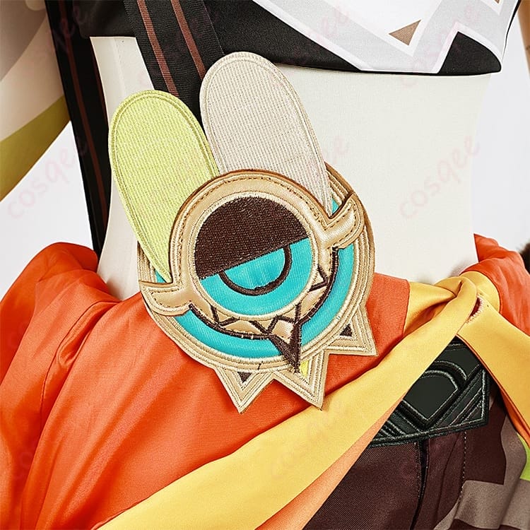 原神 カチーナ ナタ地域テーマ コスプレ衣装 鮮烈カラーで写真映えし動きやすい一着 - 2枚目の画像