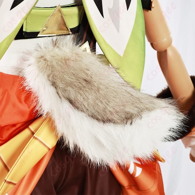 原神 カチーナ ナタ地域テーマ コスプレ衣装 鮮烈カラーで写真映えし動きやすい一着 - 3枚目の画像