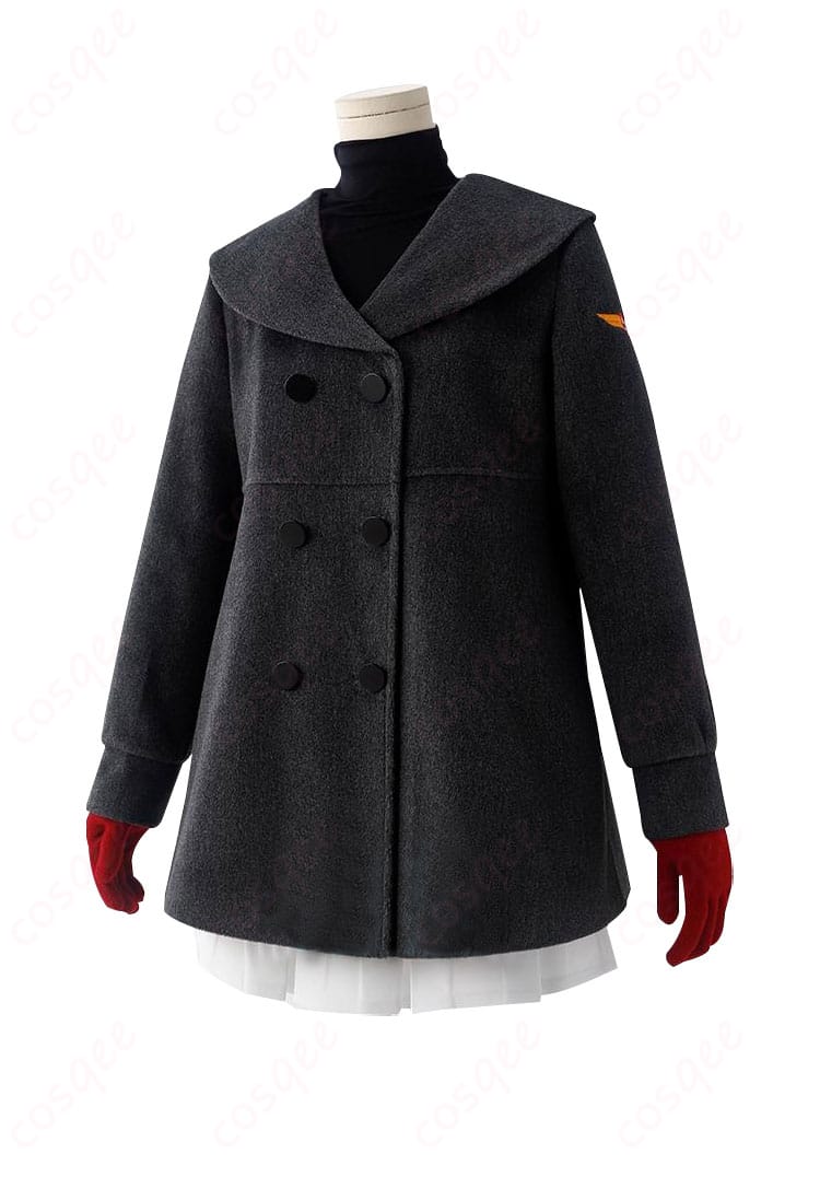 商品側面の写真、木之本桜 コスプレ衣装の側面ディテール