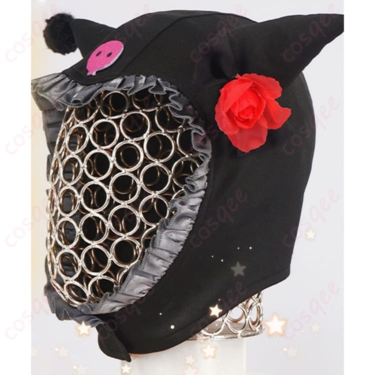 喜多川海夢の黒江雫×クロミ風コスプレで可愛くダークに決める一着 - 4枚目の画像