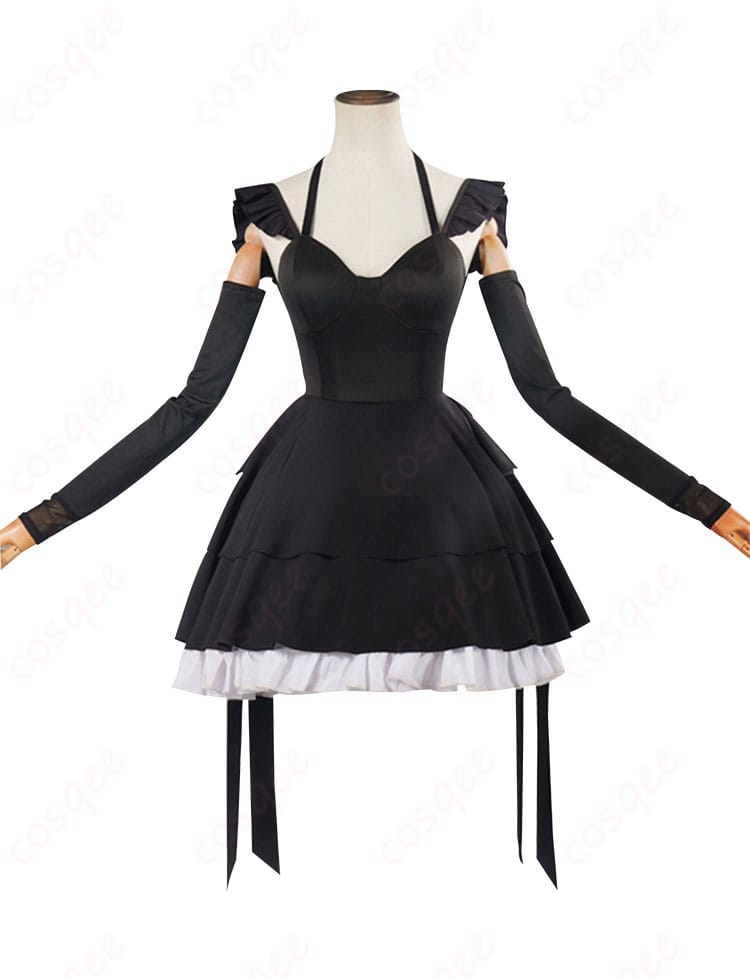 喜多川海夢 コスプレ衣装の正面画像。黒江雫×クロミコラボデザインのワンピースが美しく再現されています。