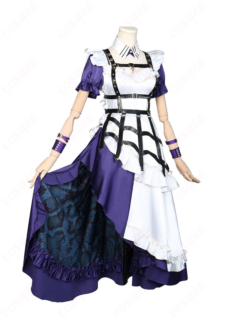 商品側面から見たコスプレ衣装の詳細 - にじさんじ 狂蘭メロコ