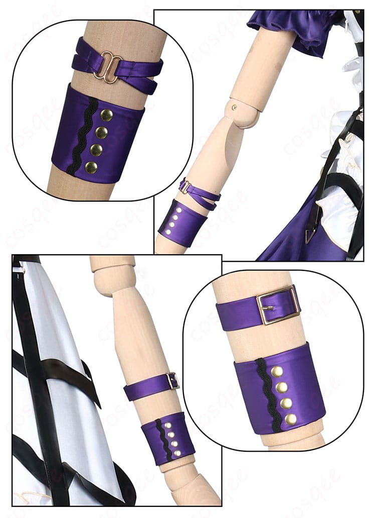 腕飾りの装飾詳細 - 腕部分のデザインに焦点を当てた画像