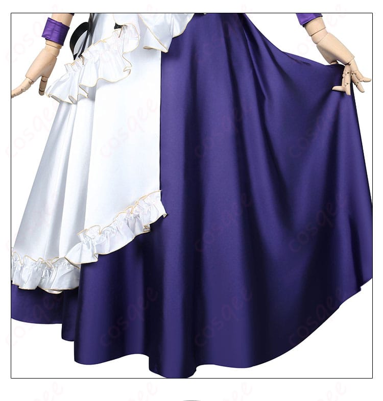 スカート部分の装飾詳細 - メイド服の華やかなディテール