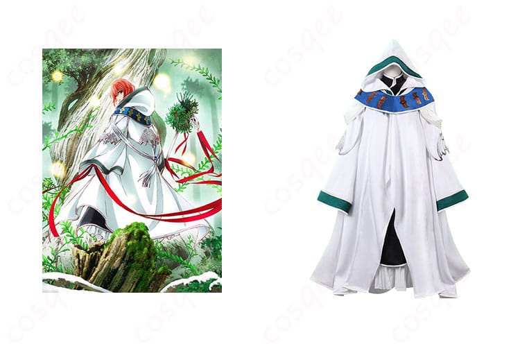 商品正面とキャラクター羽鳥チセのコスプレ衣装を合わせた写真