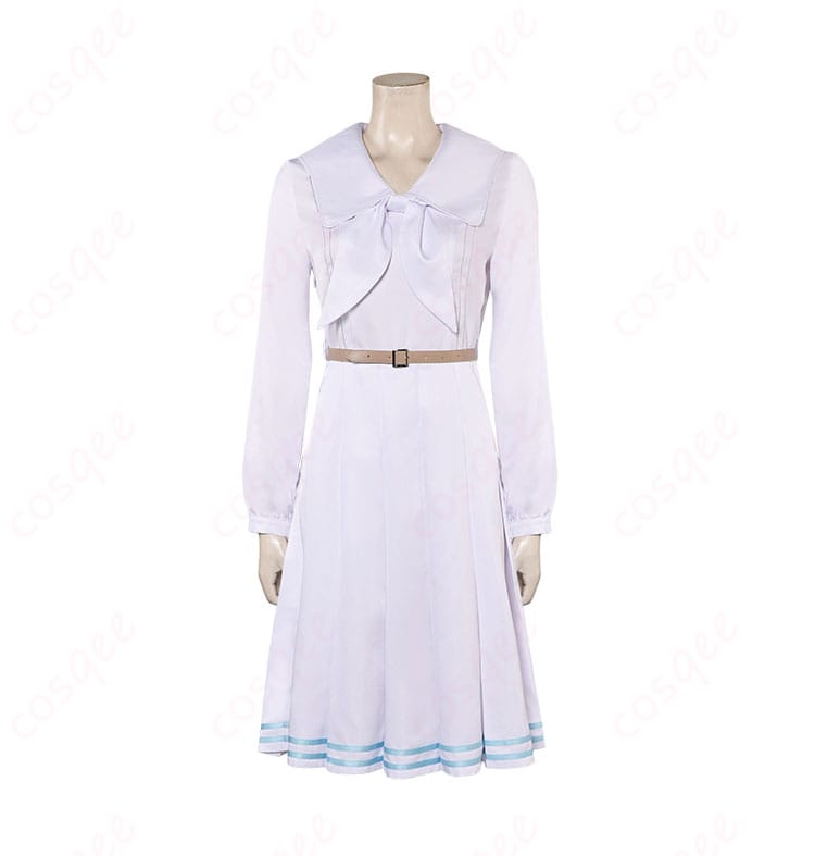 BEASTARS ハル コスプレ衣装の正面画像。チェリートン学園女子制服の詳細がよくわかります。