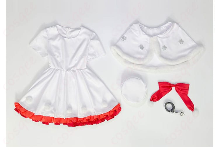 セット内容紹介 - 高海千歌 コスプレ衣装 WINTER VACATION衣装のセット内容