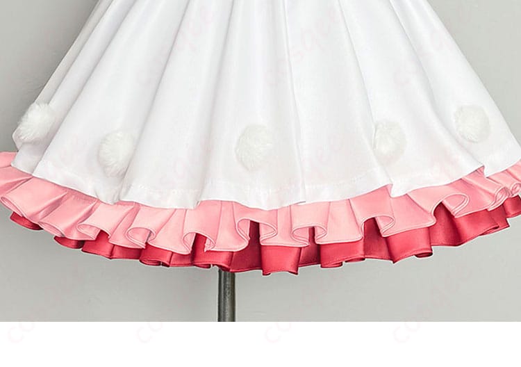 スカート装飾細節 - 高海千歌 WINTER VACATION衣装 コスプレ衣装のスカートデザイン