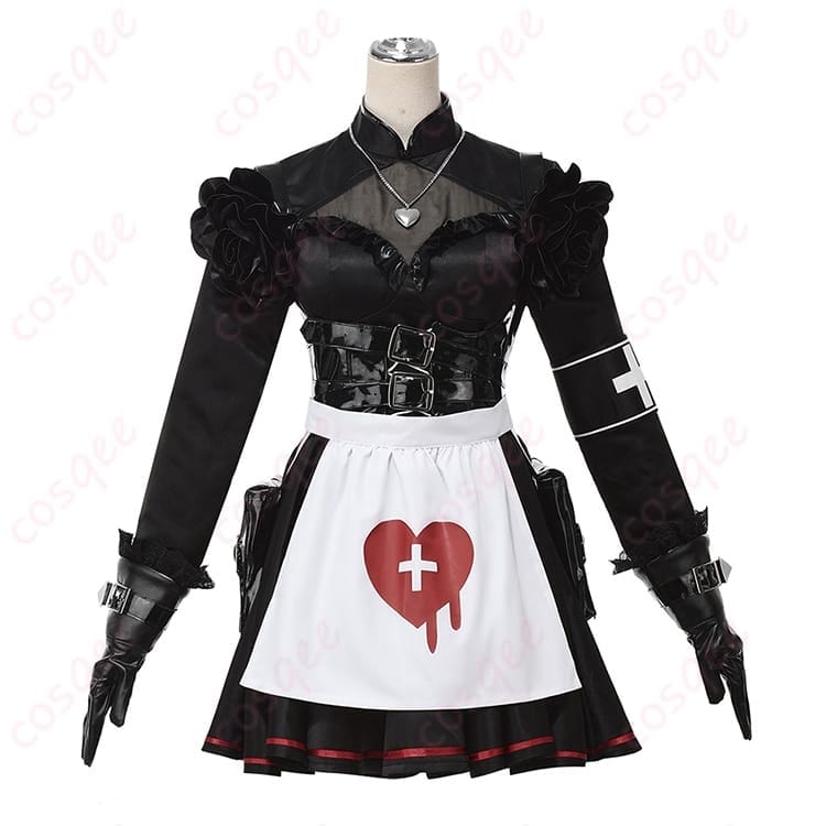 FGO ナイチンゲール 安息の館 コスプレ衣装 清潔感と上品さで写真映えする快適セット - 1枚目の画像