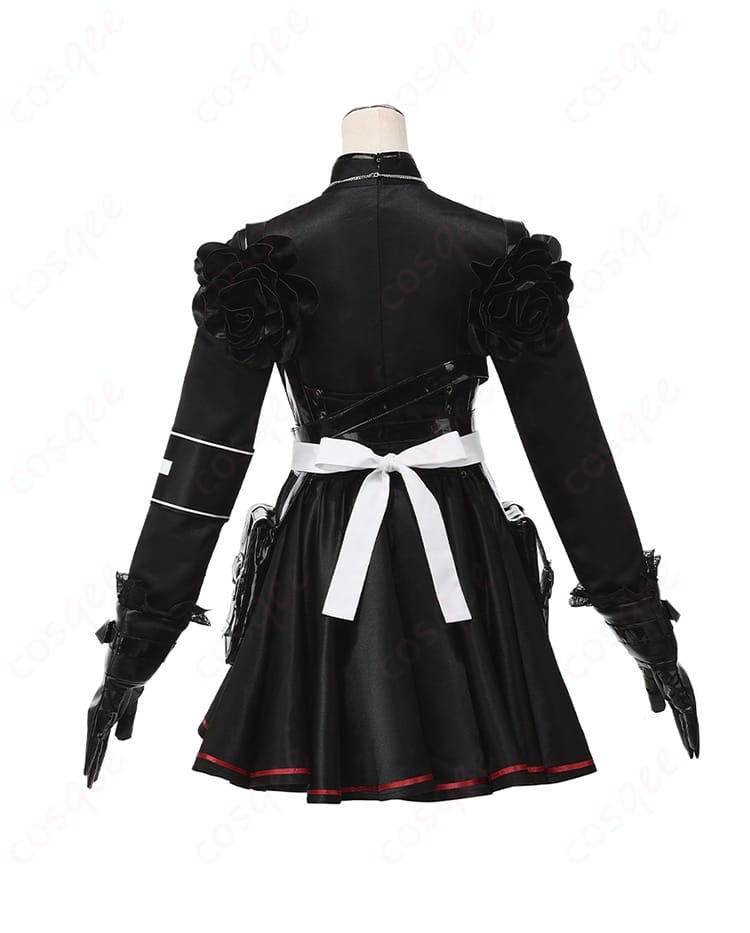 商品背面図、フローレンス・ナイチンゲール コスプレ衣装の背面デザイン