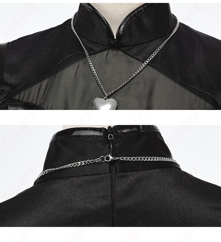 ネックレス装飾細部、フローレンス・ナイチンゲール コスプレ衣装のネックレスデザイン