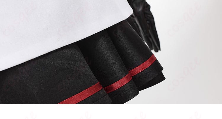 スカートの裾装飾細部、フローレンス・ナイチンゲール コスプレ衣装のスカートデザイン