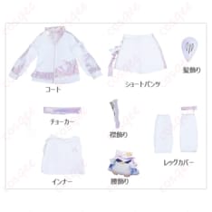 ホロライブ 轟はじめの近未来アイドル感を軽やかに纏えるコスプレ衣装 - 6枚目の画像（サムネイル）