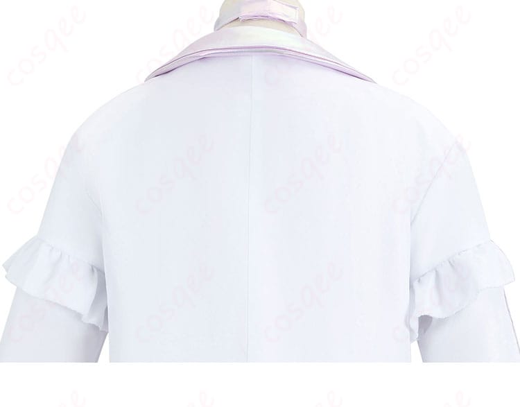 ホロライブ 轟はじめ コスプレ衣装の背面デザインの詳細。