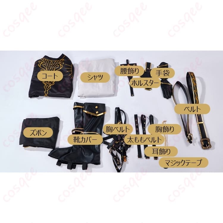 プロジェクトセカイ KAITO コスプレ衣装 ブルーが映える丁寧仕立てで撮影もイベントも快適 - 5枚目の画像