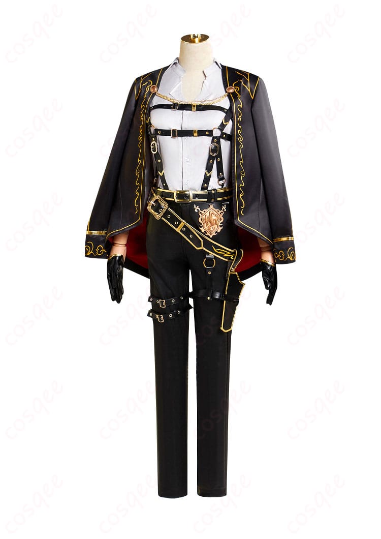 商品正面の全体像。プロジェクトセカイのKAITOコスプレ衣装がよく見える。コスプレ通販