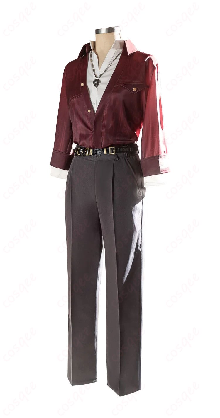 商品側面の詳細を示す画像。コスプレ衣装の全体的なシルエットがよくわかります。