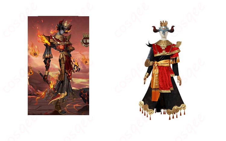 ノートン・キャンベル コスプレ衣装「フールズ・ゴールド」罪悪の熔熱、役作りのための素晴らしいデザイン。IdentityV コスプレ衣装