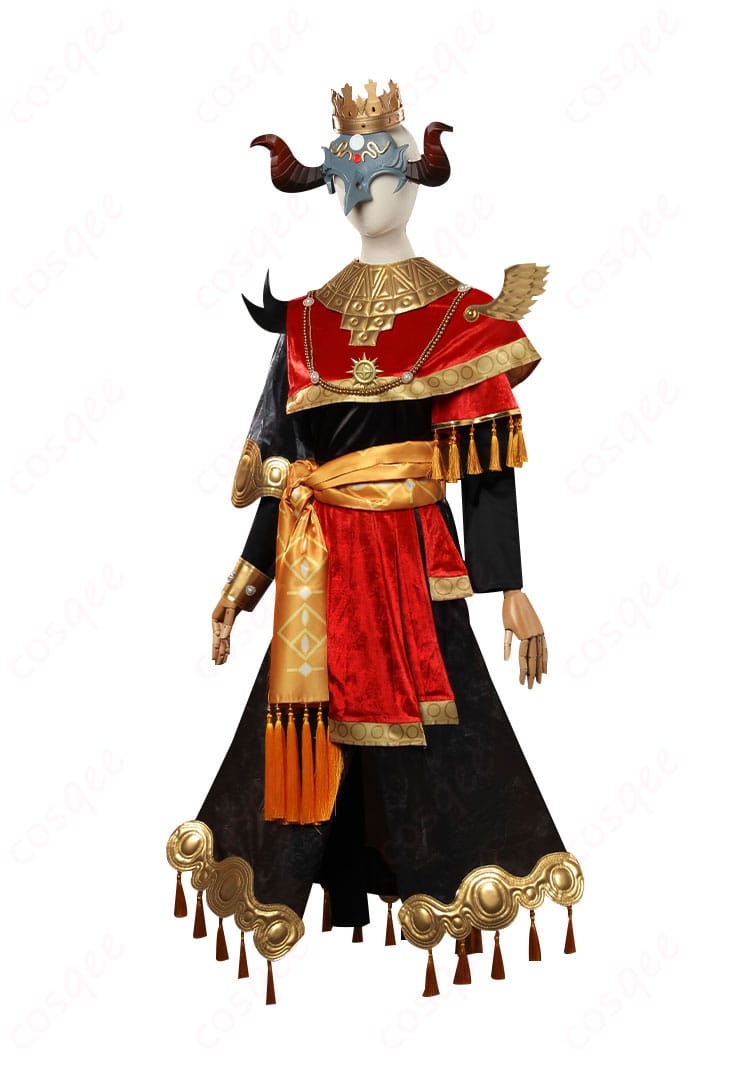 ノートン・キャンベル コスプレ衣装「フールズ・ゴールド」側面画像。ゲーム「IdentityV」のキャラクター衣装、精緻な作り