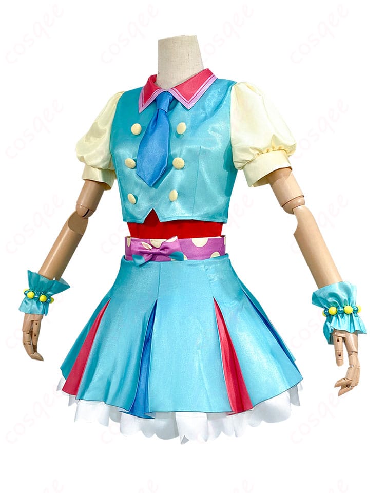 プリパラ 南みれぃ アイドル制服 コスプレ衣装の左側面写真|着用イメージを立体的に把握