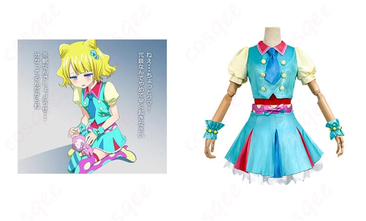 プリパラ 南みれぃ アイドル制服 コスプレ衣装とキャラクターの比較画像|衣装の再現度をチェック!