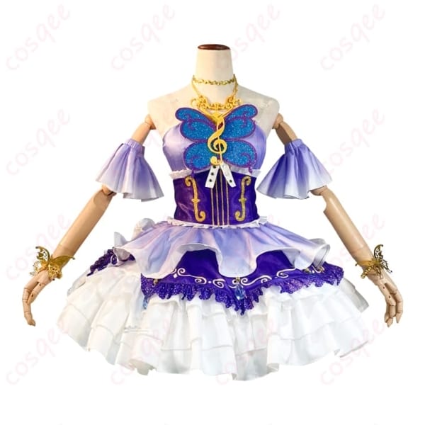 プリパラ じゅのん 神アイドル編コスプレ衣装 華やかガーリーで写真映え抜群