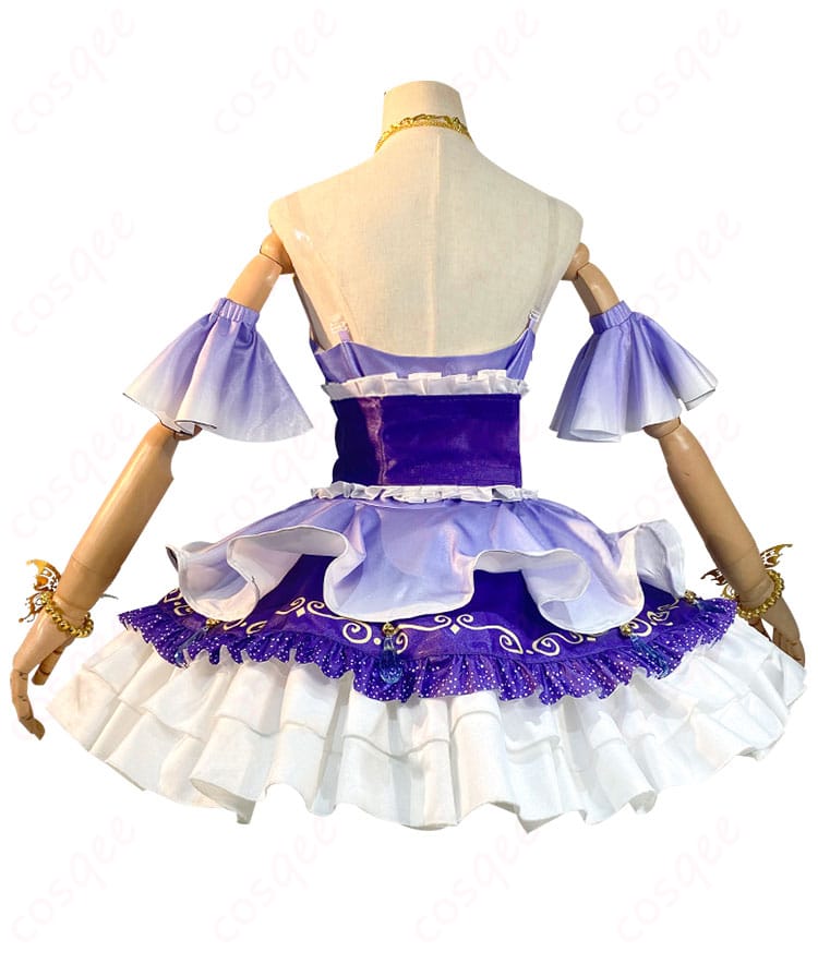 商品背面画像 - じゅのん 神アイドル編 コスプレ衣装の背面