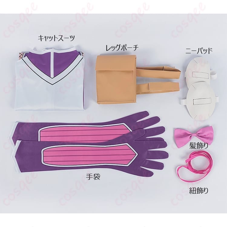ニートくノ一 百地彩夢の常服コスプレ｜タイトで動きやすく小物まで雰囲気ばっちり - 4枚目の画像