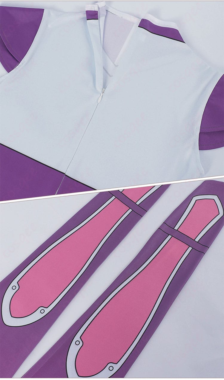 ニートくノ一 百地彩夢 コスプレ衣装 衣チェーンとパンツのディテール画像。デザインのこだわりが感じられる部分です。