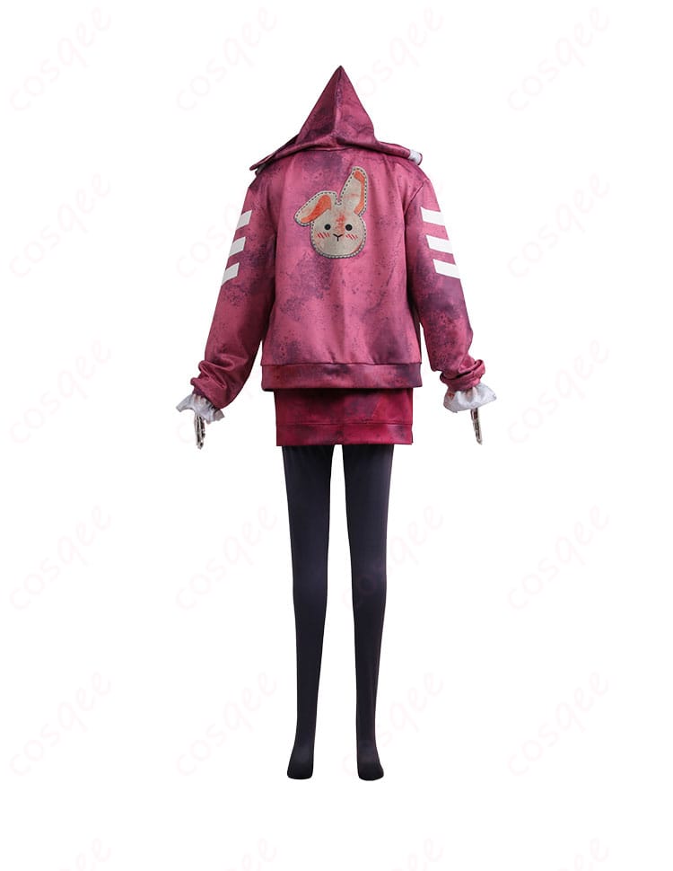 Dead by Daylight フェン・ミン 楽天家 コスプレ衣装 背面画像 後ろ姿と背面のディテールがわかります