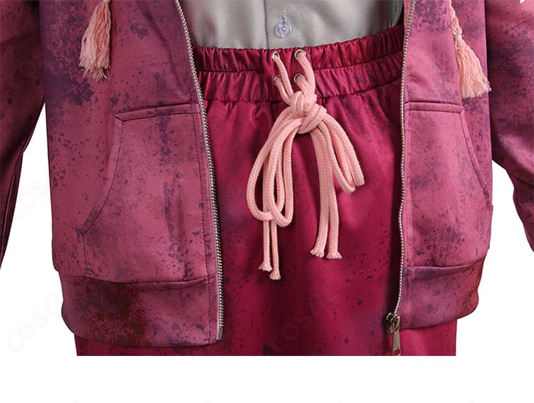 Dead by Daylight フェン・ミン 楽天家 コスプレ衣装 パンツの装飾細部 高い忠実度のディテール