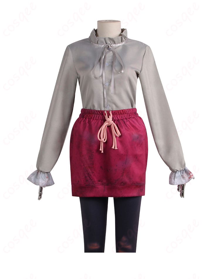 フェン・ミン 楽天家 コスプレ衣装 内搭シャツの正面細部 クオリティの高いシャツデザインが特徴です