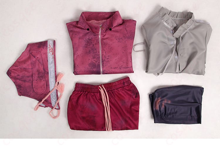 Dead by Daylight フェン・ミン 楽天家 コスプレ衣装 セット内容の画像 コスプレ衣装一式をチェック!