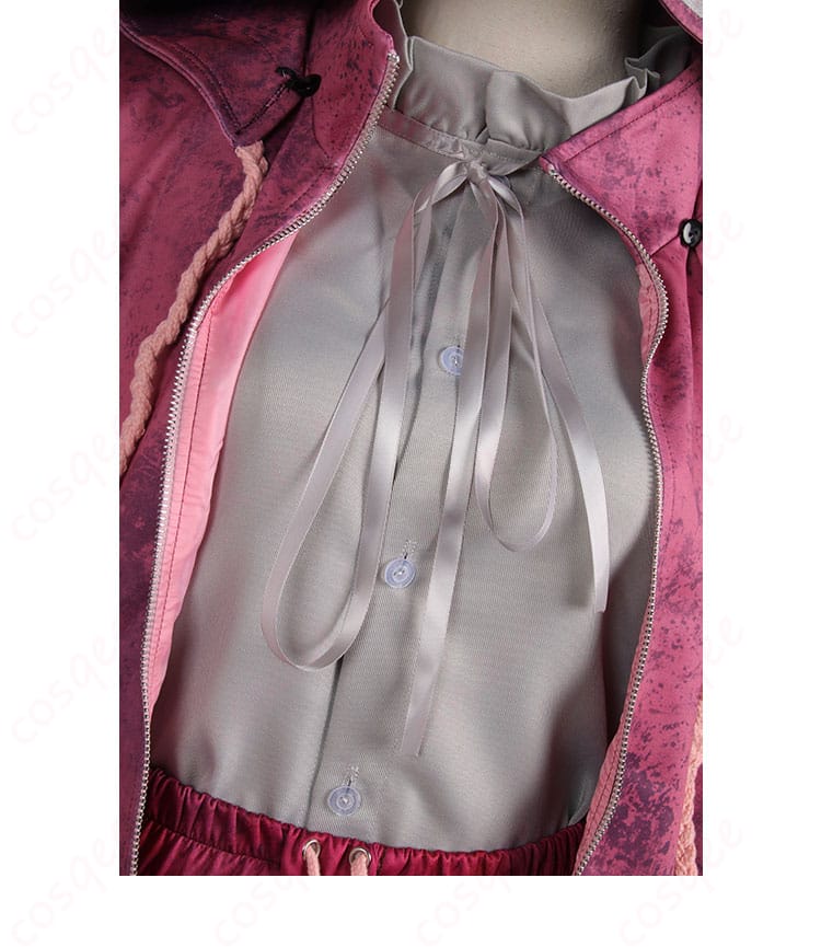 フェン・ミン 楽天家 コスプレ衣装 领口の結び目と門襟のディテール 精緻な装飾で本格的なコスプレ体験