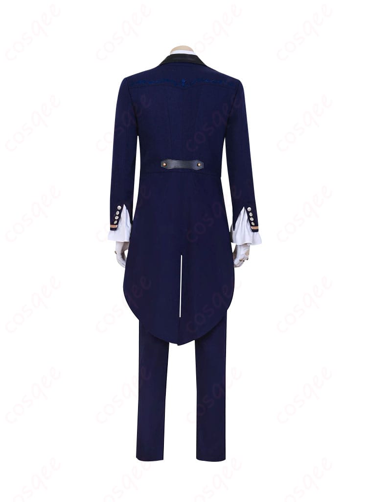 ホムラ コスプレ衣装 背面画像、海妖の影の背面デザインが忠実に再現されています。