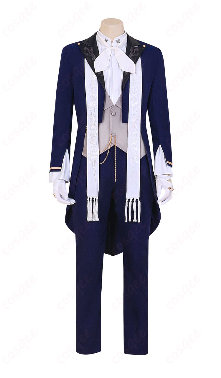 ホムラ コスプレ衣装 正面画像、海妖の影の衣装デザインがしっかりと再現されています。コスプレイベントに最適。